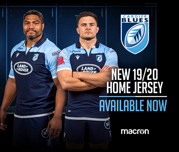 cardiff blues jersey